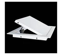 Trappe Daccès Invisible en Alliage Daluminium pour Plomberie, Ouverture Magnétique par Simple Pression, Pouvant être Peinte, pour Plafond/Mur. White 8x12IN/200x300MM