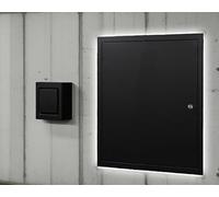 Trappe d'accès métallique robuste et étanche - Porte d'inspection sans joint for usage résidentiel et commercial(863x863mm)