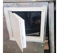 Trappe d'accès murale for câblage électrique dissimulé, couvercle de trou d'accès carré résistant à la rouille, panneau de puits de service for hôpitaux, écoles et hôtels(19x45in(48x114cm))