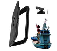 Trappe D'accès Rectangulaire Pour Bateau - Porte Marine En ABS Résistant Aux UV, outside Antidérapante Et Charnière Robuste | Couverture De Pont Étanche Professionnelle Pour Voiliers, Kayaks, Bateaux