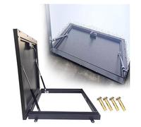 Trappe d'accès sur Mesure pour puits de lumière de Toit 20-32", Couvercle d'évacuation pour Grenier/sous-Sol/Cave avec raccords, Porte de Regard Robuste pour Usage résidentiel et Commercial