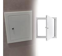 Trappe d'accès verrouillable avec loquet à Tournevis, Porte d'accès Murale/Plafond de Salle de Bain affleurante, Panneau d'accès métallique de 6, 8, 10, 12, 16 et 24 Pouces pour cloisons sèc