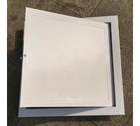 Trappe d'accès verrouillable en aluminium pour grenier - Porte d'inspection magnétique universelle à visser pour mur et plafond, idéale pour l'entretien et le rangement