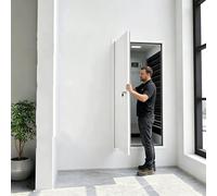 Trappe D'accès Verrouillable Usage Professionnel,Porte D'inspection En Aluminium Avec Serrure À Clé Plomberie Et Entretien Des Bâtiments,Porte Dissimulée Pour Combles(50x75cm/20x30in)