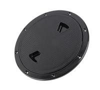 Trappe de Bateau de 8 Pouces, Plaque de Pont d'inspection Ronde antidérapante Anti-vieillissement, Trappe d'inspection Solide et étanche pour navires, Camping-Cars et