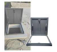 Trappe de grenier étanche - Accès au toit en métal galvanisé, trappe de toit de secours avec vérin à gaz, couvercle de sortie de sous-sol facile à installer (32 x 40 po) - Solution durable e