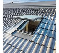 Trappe de Maintenance vitrée pour puits de lumière de Toit, fenêtre de Ventilation étanche à la Pluie pour Grenier et sous-Sol