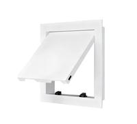 Trappe de panneau d'accès au plafond, adaptée aux plafonds suspendus | Durable et durable ; dispose d'un loquet magnétique robuste et d'un mécanisme d'ouverture(600x600mm)