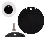 Trappe de pont de bateau, housse de pont ronde, pièce de rechange marine, joint étanche amovible, matériau ABS résistant aux UV pour yacht, bateau, camping-car, extérieur, utilisation mobile, 7,1 x