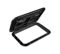 Trappe de Pont Marine, Couverture Rectangulaire De Trappe De Stockage Nautique, Revêtement Antidérapant et Étanche pour Kayak Yacht Camping-Car Navigation et Usage Extérieur