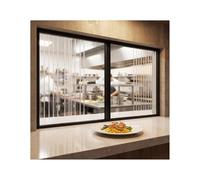 Trappe de service rétractable pour cuisine commerciale, porte intérieure pliante verrouillable pour maison, bar et studio, 80 x 120 cm / 31.5x47.2in