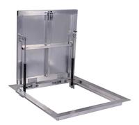 Trappe de sol 700 mm x 600 mm P Trappe de visite Panneau d'accès Trappe d’accès Couvercle de regard pour cave et puits d'inspection 70 x 60 cm