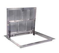 Trappe de sol 700 mm x 900 P mm Trappe de visite Panneau d'accès Trappe d’accès Couvercle de regard pour cave et puits d'inspection 70 x 90 cm