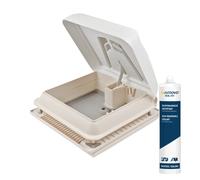 Trappe de Toit Chapeau Fiamma Vent 28 X 28 CM Blanc Camping-Car Neuf Emballage