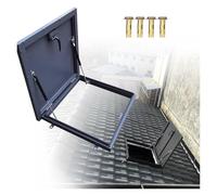 Trappe de Toit, couvercles de puits de lumière Personnalisables pour toitures, Trappe de Ventilation verrouillable pour sous-sols et terrasses, Joint d'étanchéité étanche, Couvercle de sorti