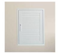 Trappe de toit en acier galvanisé avec ressorts à gaz et verrou à loquet pour un accès sécurisé au grenier, panneau d'accès compact - Solution durable et flexible pour les espaces restreints