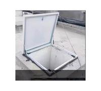 Trappe De Toit Étanche À Ouverture À 90° Avec Loquet Trappe D'accès Au Toit Pour Bâtiments Résidentiels Et Commerciaux(65x70cm/25.6x27.6in)