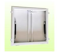 Trappe de toit étanche avec support hydraulique et joint d'étanchéité pour accès d'urgence