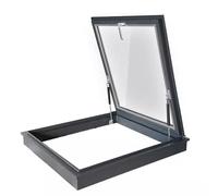 Trappe de Toit, fenêtre d'accès au Toit Personnalisable, Sortie de Secours étanche pour l'entretien des combles, Couvercle de Toit ouvrant pour abri de Jardin pour Un éclairage amélioré (45x