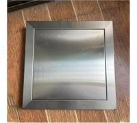 Trappe de Toit, Panneau d'accès Robuste en Acier Inoxydable avec Fermeture Tactile - Porte de Grenier 25 x 50 cm avec mécanisme d'ouverture/Fermeture par clic, idéale pour l'inspection des c