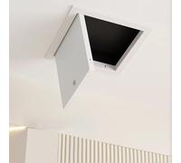 Trappe de Toit, Panneau d'accès Robuste en Aluminium pour Mur et Plafond - Porte d'accès aux combles avec verrou à clé, 60 x 75 cm (24 x 30 po) - Idéale pour l'accès aux canalisations et câb