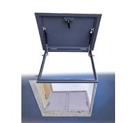 Trappe de toit résistante aux intempéries, couverture de trappe de grenier, porte de sécurité de toit, couvercle de lucarne de maison/trappe d'accès au toit(810x900mm/31.9x35.5")