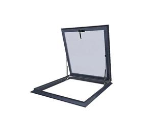 Trappe de Toit vitrée, puits de lumière en Alliage d'aluminium pour Ventilation des combles et fenêtre de sous-Sol, Conception étanche à la Pluie