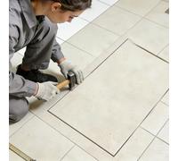 Trappe de Toiture Convenience Basement Floor Hatch, Invisible Crawl Space/Cellar/Storage Room Entry Corridor Paneling, Heavy-Duty Steel Access Door Cover Plate(36X23in)