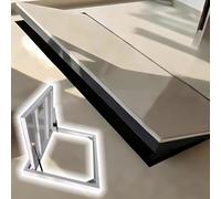 Trappe de Toiture Hidden Crawl Space Door, Flush-mounted Basement Entry Doors With Suction Cups Opener, Invisible Floor Hatch For Loft/Storage Room/Private Club(33X36in/84x91cm)