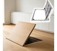 Trappe de Toiture Porte Cave À Plancher Affleurant, Porte Piège À Peindre Chambre À Coucher, Panneau D’accès Intérieur Au Vide Sanitaire Rénovation Domiciliaire(Lxw 40x30in)