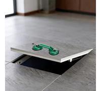 Trappe de Toiture Recessed Crawl Space Access Doors, Hidden Basement Entry Door, Concealed Revision Cover Panels For Cellars/Wine Cellars/Storerooms(40X32inch(102x81cm))