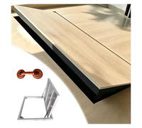 Trappe de Toiture Trappe D'accès Discret Sous-sol Porte d'entrée, Sans joint Tranche dissimulée au sol Avec ventouses, Invisible Montage encastré Couvre-cave Pour rénovation(White,LXW 40x30in)