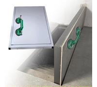 Trappe de Toiture Trappe Sol Encastrée Sans Joint, 20, 28, 30, 32, 34 Pouces, 36, 38, 40, 48, 50, Porte D'entrée Cave Invisible Avec Ventouse À Double Prise(40X20in/102x51cm)