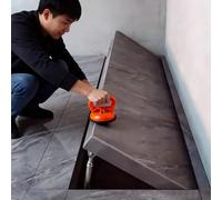 Trappe de Toiture Trappe Sol Sans Soudure, Trappe D'accès Vide Sanitaire Avec Poignée Ventouse Sous-sol, Porte Cave Encastrée Dissimulée, Dimensions Personnalisées(LXW 42X25IN/107X64CM)