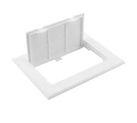 Trappe de Visite 150x100 mm en Plastique ABS, Cache Tableau Electrique, Trappe d'Accès Discrète pour Compteur d'Eau, Plafond, Baignoire, et Boîtes à Fusibles, Installation Facile et Personnalisable
