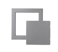 Trappe de Visite 150x150 a Carreler Fabriqué en PVC Auto-adhésif Trappe de Visite Plafond 15x15 Convient aux Murs Carrelés aux Panneaux en Plastique(B,8 * 8cm)