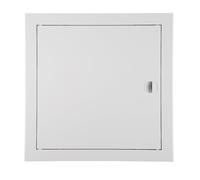 ADGO - Trappe de Visite 15 x 15, Porte de Visite, Trappe de Service pour Inspection et Recouvrement, en plastique, Montage Horizontal et Vertical - Blanc, avec cadre