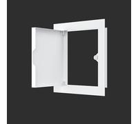 Trappe De Visite 20 X 20 cm En Métal Blanc Trappe D'inspection Trappe Visite Placo Plafond, Panneau D'accès Étanche À Ouverture Par Pression, Différentes Dimensions(200x200mm)