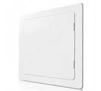 Trappe de Visite 200x200 mm - Trappe de Visite Plafond - Panneau Plafond Regard Compteur d’Eau Trappe pour Comble Baignoire et Boîtes à Fusibles - Dissimule les Câbles et les Tuyaux