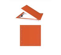 Trappe De Visite 300x300mm Cache Compteur Electrique,Onze Couleurs, Alliage D'aluminium Cache Compteur Electrique Mural 400x600 500x400 550x600mm Cache Boite Electrique(Orange,20x20cm/8"x8")