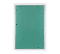 Trappe de visite 400x600mm "The White Edition Variante BA25" avec cadre en aluminium et ouvrant en plaque de plâtre pour une pose sur cloison ou plafond doublage 2 x BA13