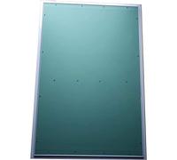 Trappe de visite 600x1000mm"The White Edition" avec cadre en aluminium et ouvrant en plaque de plâtre BA13 pour pose sur cloison ou plafond