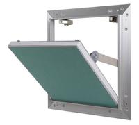 Trappe de visite alu hydro Semin - 400 mm x 400 mm - ouverture poussez-lâchez - pièces humides - accès aux gaines techniques