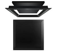 Trappe De Visite Aluminium 60x60cm Pour Plafond, Trappe D'inspection Murale Amovible Sans Serrure, Panneau D'accès Invisible, Accès Facile Pour Plomberie(Black,45x50cm)