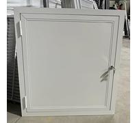 Trappe de Visite Aluminium Mur Trappe de Visite 35x45 30x75 35x85 50x50 50x90 Cm, Trappe D'inspection Verrouillable / Plaque de Recouvrement de La Trappe D'ouverture, Charnière Coffrage Cache Tuyau(Wx