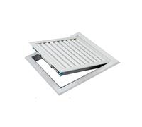 Trappe De Visite Carré Ou Rectangulaire Panneau D'Inspection Pour Systèmes De Ventilation Rabat De Révision Blanc Différentes Dimensions