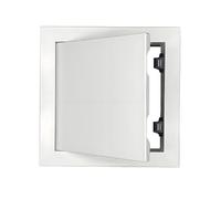 Trappe de Visite Carré Ou Rectangulaire Panneau D'Inspection pour Systèmes de Ventilation Rabat de Révision, Métal Blanc Porte D'Inspection pour Placo Plafond Mur Gaine Technique(Blanc,350x550mm)