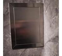 Trappe de Visite Couvercle de Trou de Porte D'accès au Panneau de Barbecue à Loquet Tactile, Trappe D'accès au Câblage de Plomberie pour Cuisine Extérieure, Boîtier D'accès à Ressort Sans Soudure(4x4i