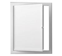 Trappe de Visite de Dimensions Variées, Cache Compteur Electrique avec Loquet à Vis, Alliage D'aluminium pour Plafonds Plomberie Combles(20x15cm/8x6in)