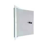 Trappe de Visite Décoratives, Rabat de Révision Encastrée avec Serrure et Clé, Panneau d'Accès Panel pour Tuyaux et Murs, Trappe d'Inspection Rectangle(W 25 cm x H 25 cm)